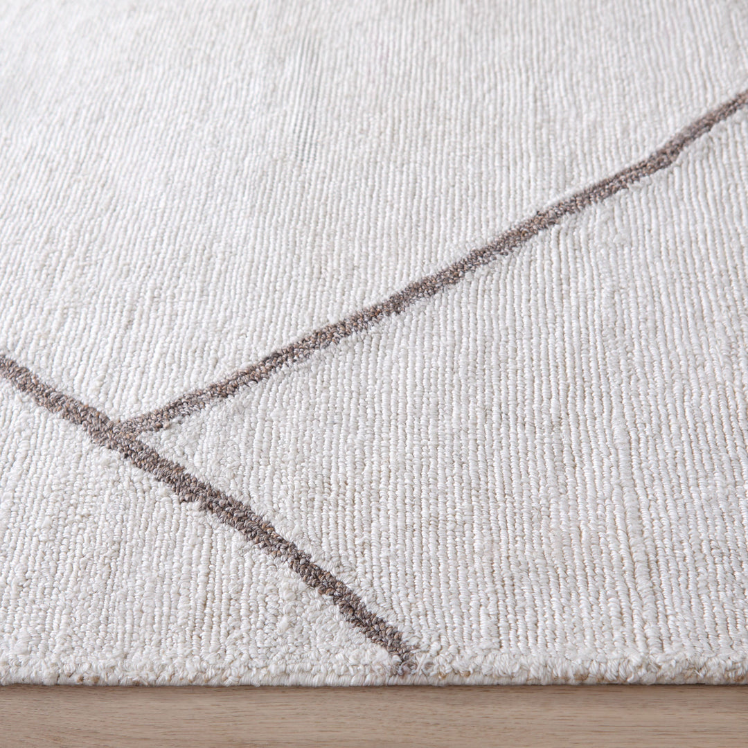 Contemporary Luxe Ivory Geometric - N5013 - 10&