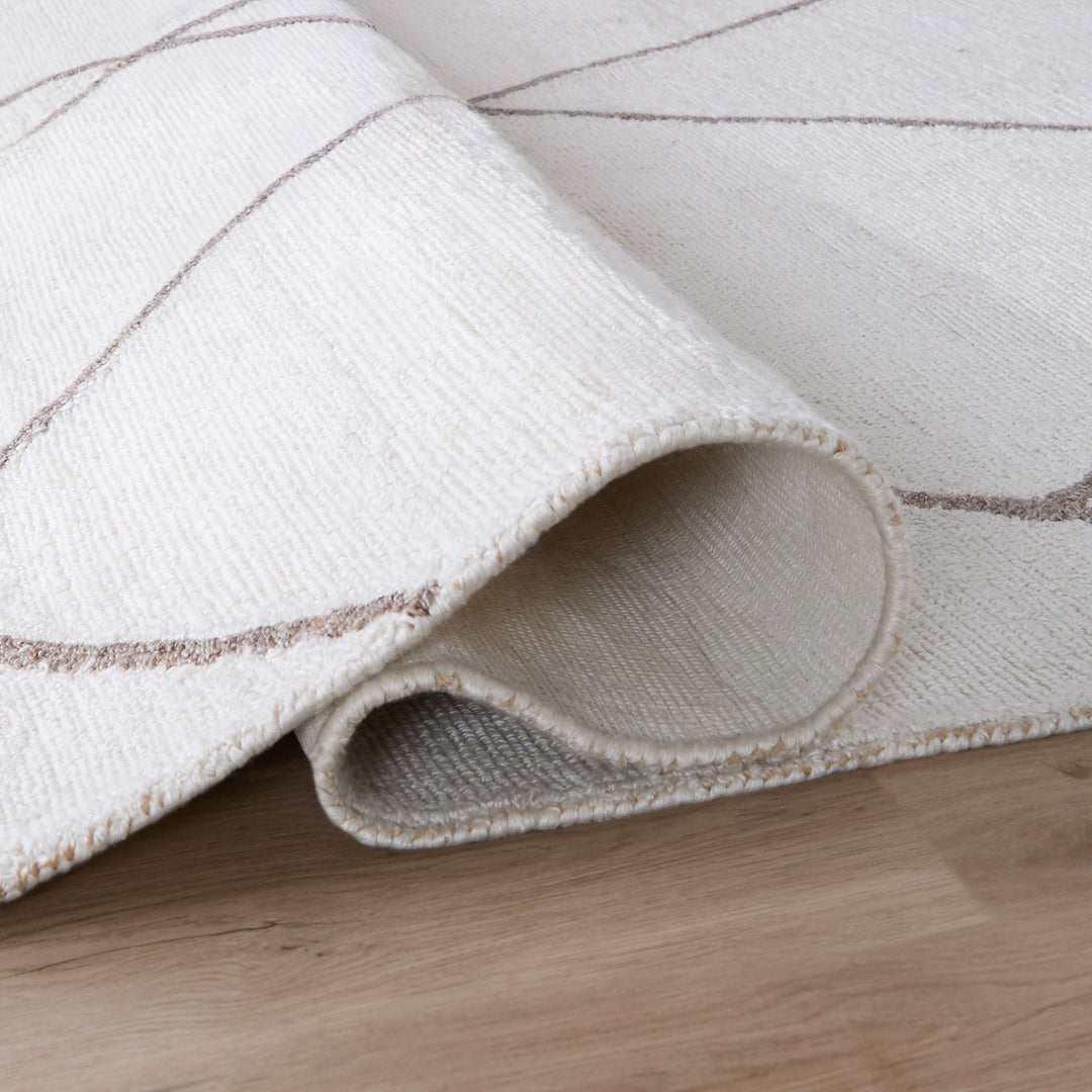 Contemporary Luxe Ivory Geometric - N5013 - 5&