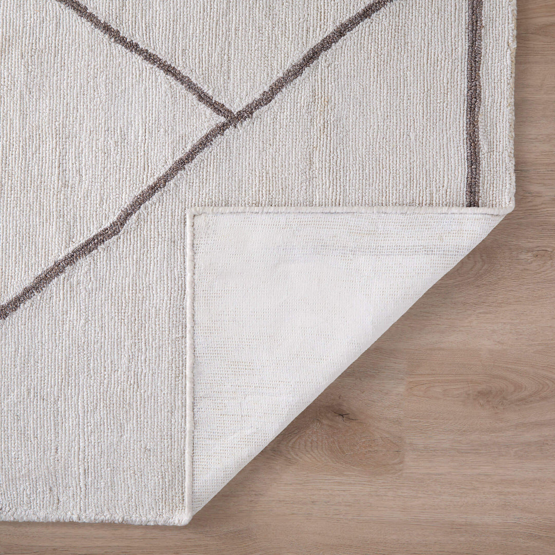 Contemporary Luxe Ivory Geometric - N5013 - 8&
