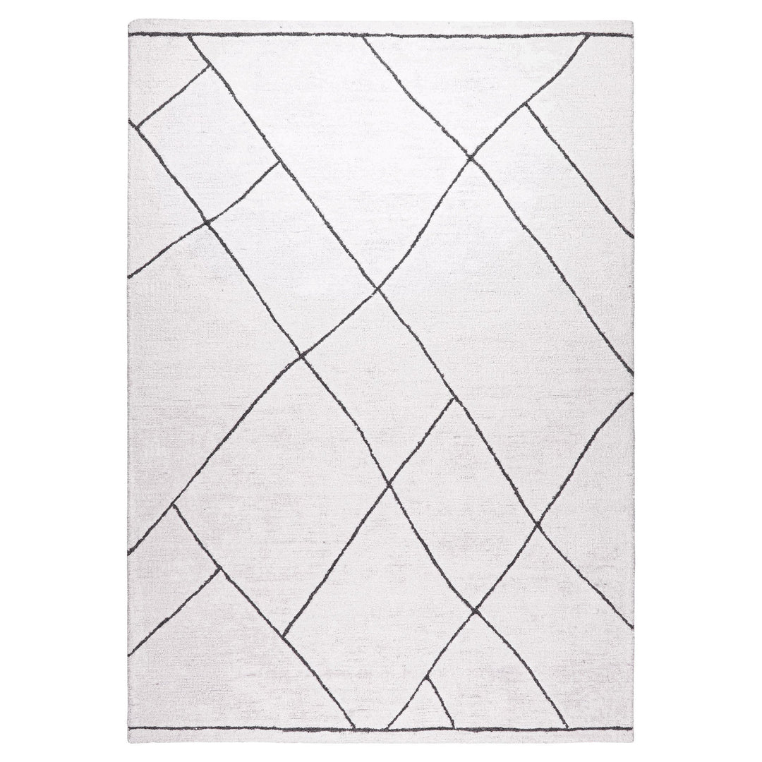 Contemporary Luxe Ivory Geometric - N5013 - 10&