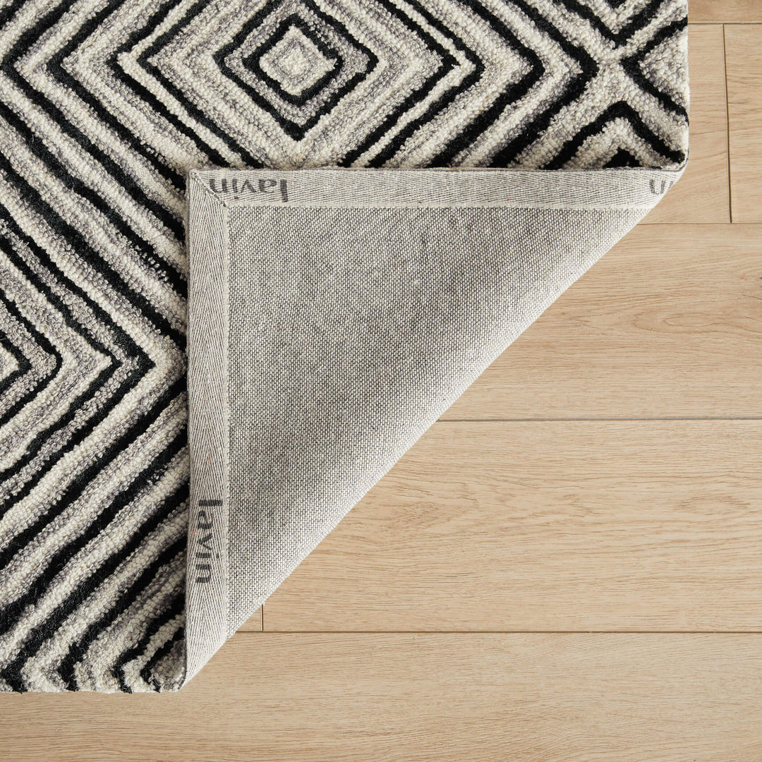 Vani Black Ivory Geometric - N5023 - 10&
