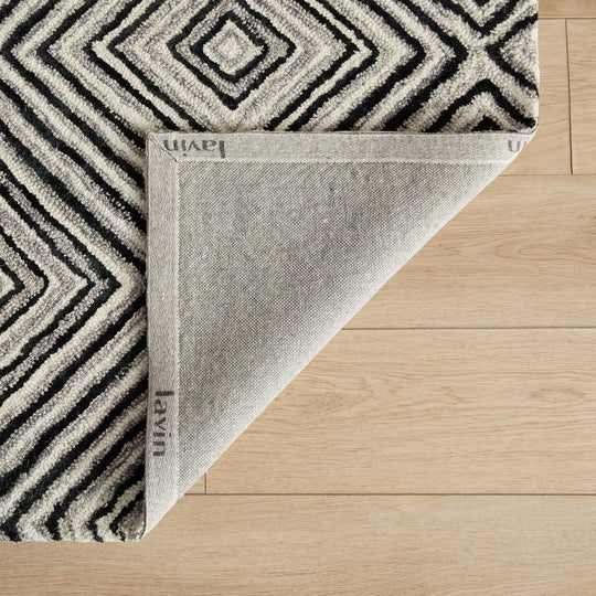 Vani Black Ivory Geometric - N5023 - 7&