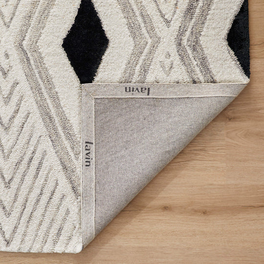 Vani Gray Ivory Geometric - N5024 - 10&