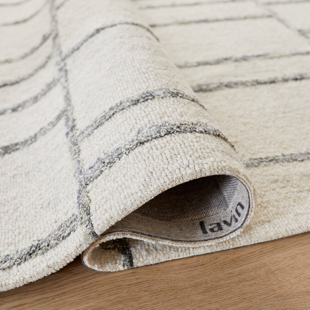 Laid Back Luxe Ivory Geometric - N5025 - 7&