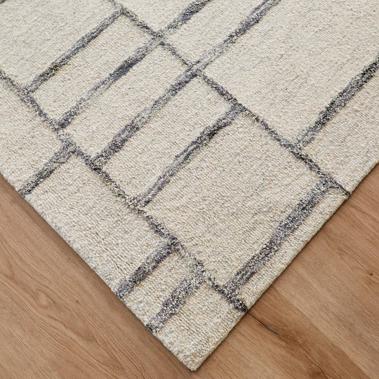 Laid Back Luxe Ivory Geometric - N5025 - 7&