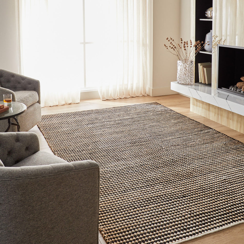 Ganges Black Stripe - N5031 - 7' x 9'