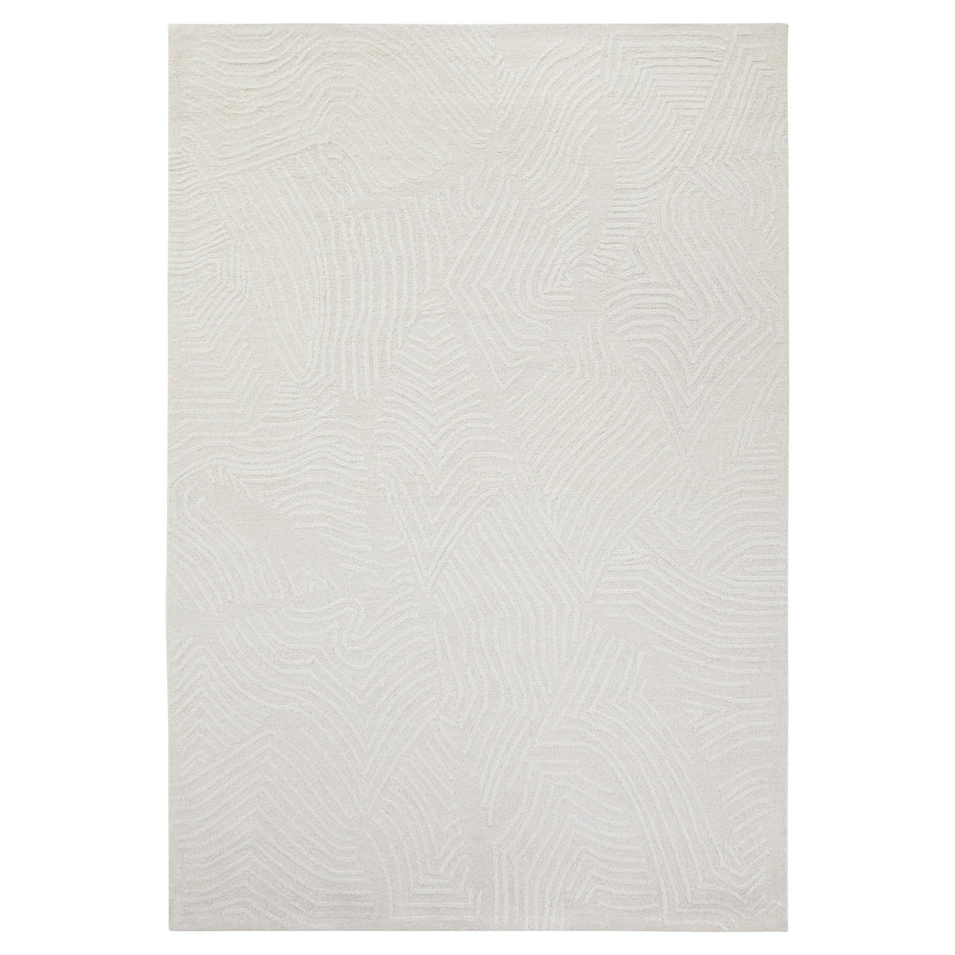 Mitra Ivory Geometric Swirl - N5034 - 5&
