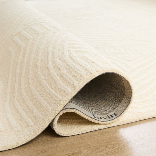 Mitra Ivory Geometric Swirl - N5034 - 5&