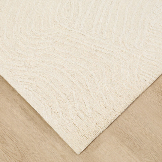 Mitra Ivory Geometric Swirl - N5034 - 10&