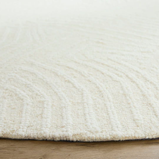 Mitra Ivory Geometric Swirl - N5034 - 8&