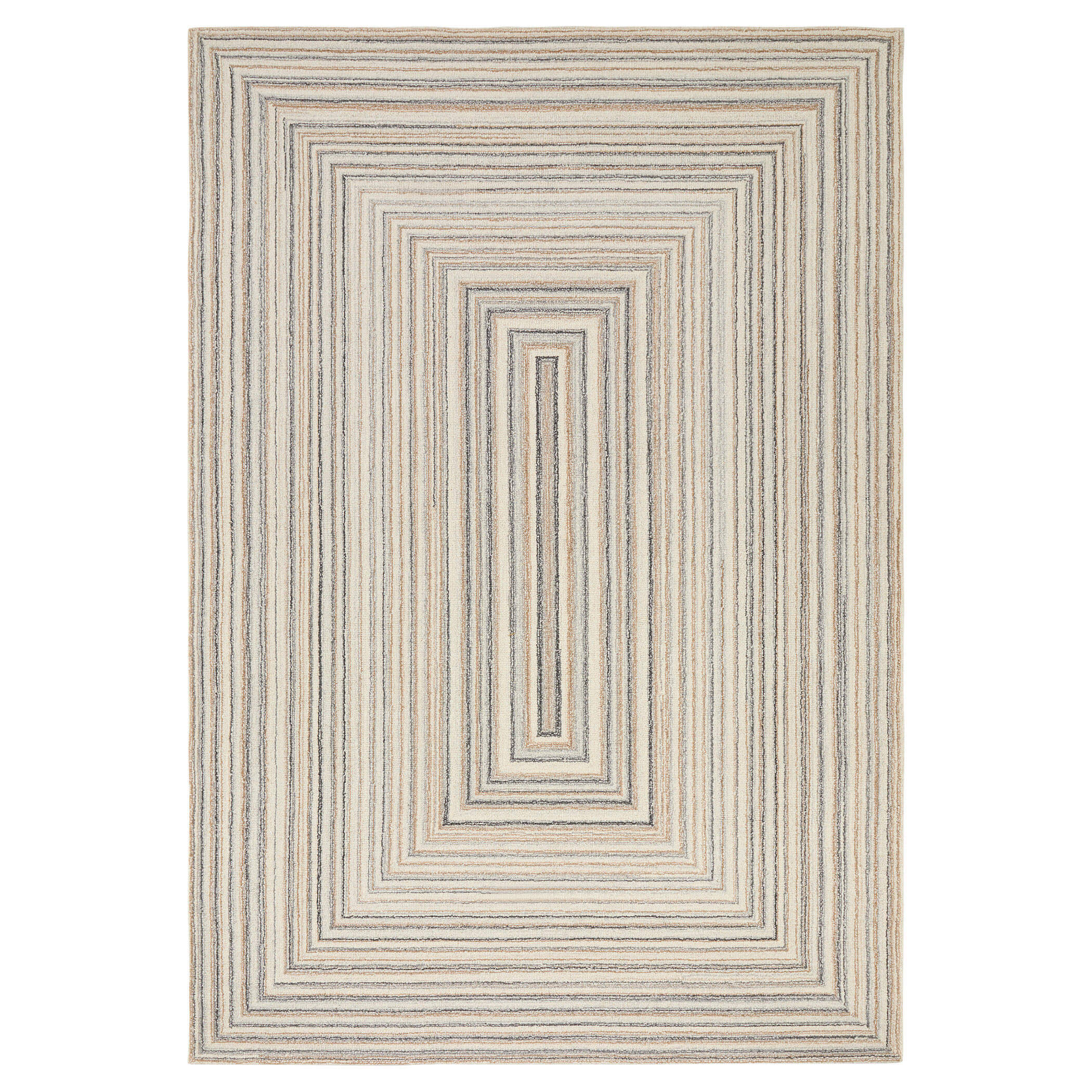 Mitra Ivory Grey 2'x3' Rug | Designer Rugs | By Lavin Rugs