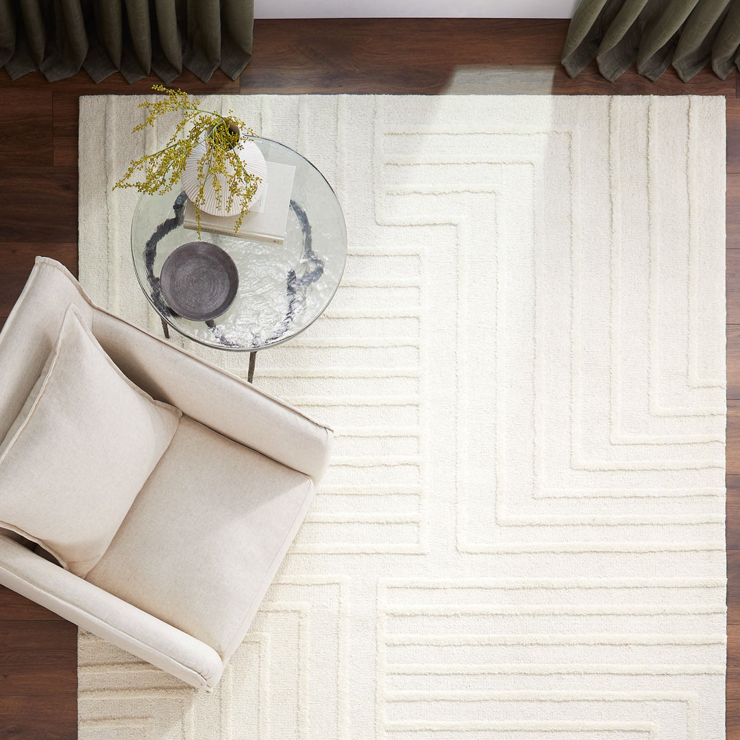 Mitra Ivory Geometric - N5040 - 7&