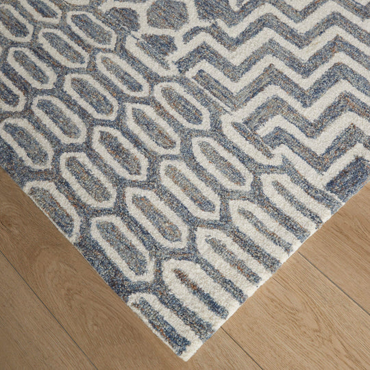Mitra Blue Geometric - N5041 - 10&