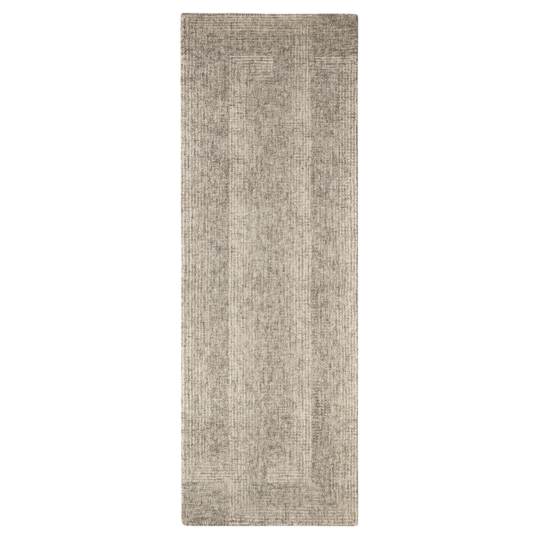 Laid Back Luxe Gray Ivory Geometric - N5048 - 3' x 10' Runner