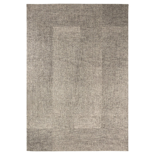 Laid Back Luxe Gray Ivory Geometric - N5048 - 8&