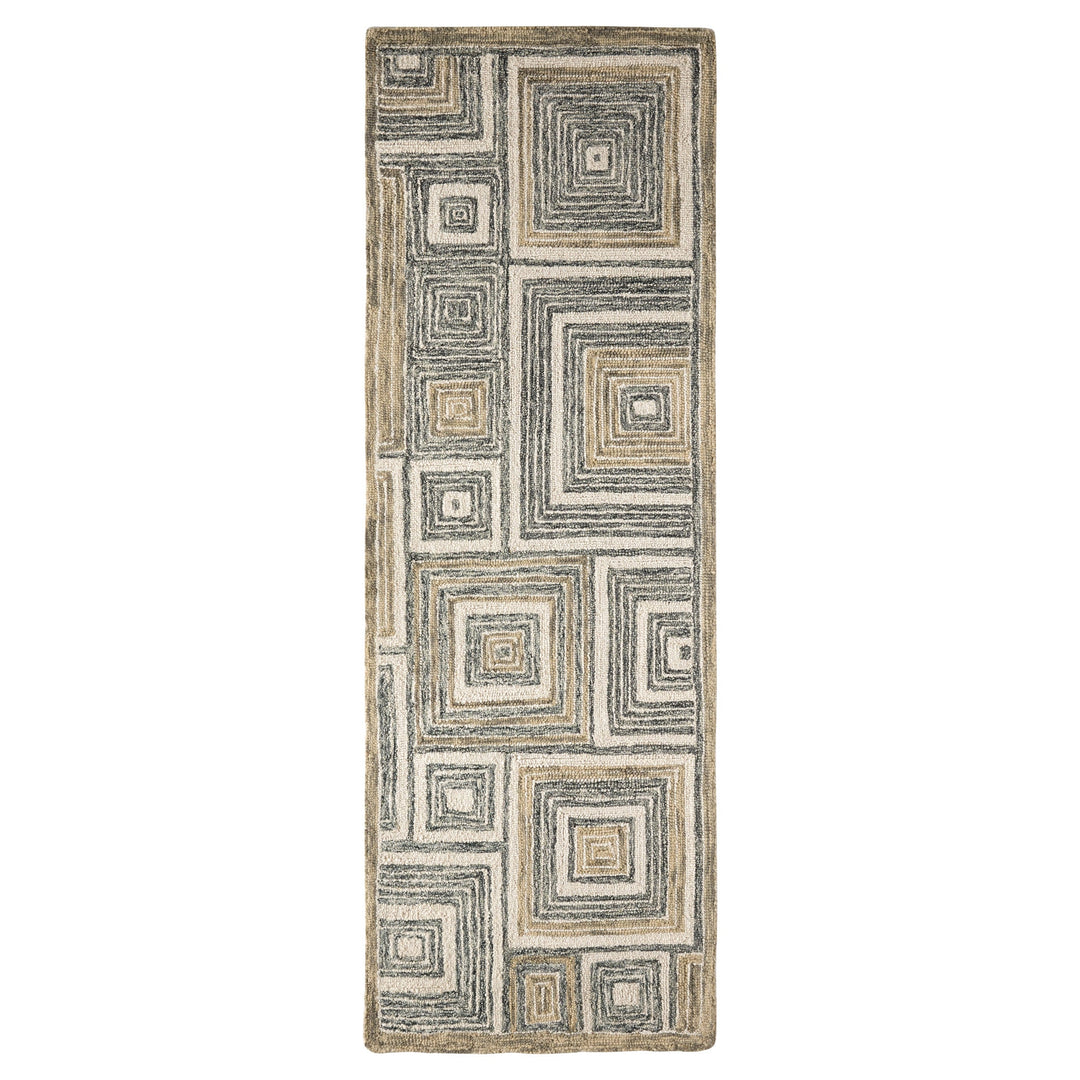 Laid Back Luxe Multi Geometric - N5049 - 3' x 10' Runner