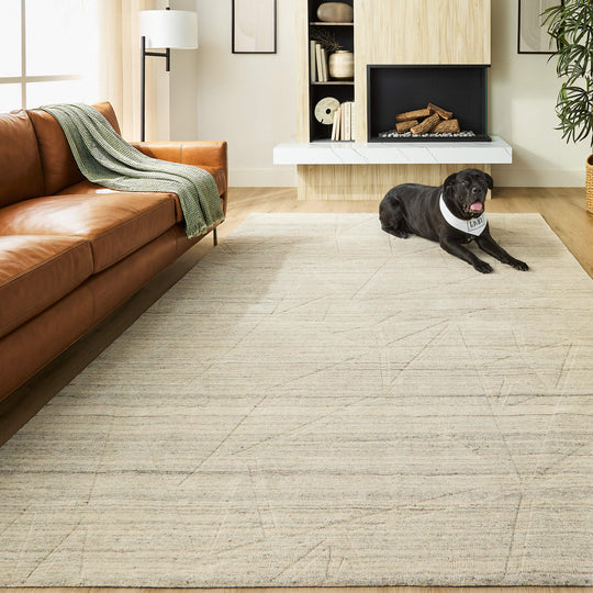 Kirti Beige Geometric - N6002 - 5&