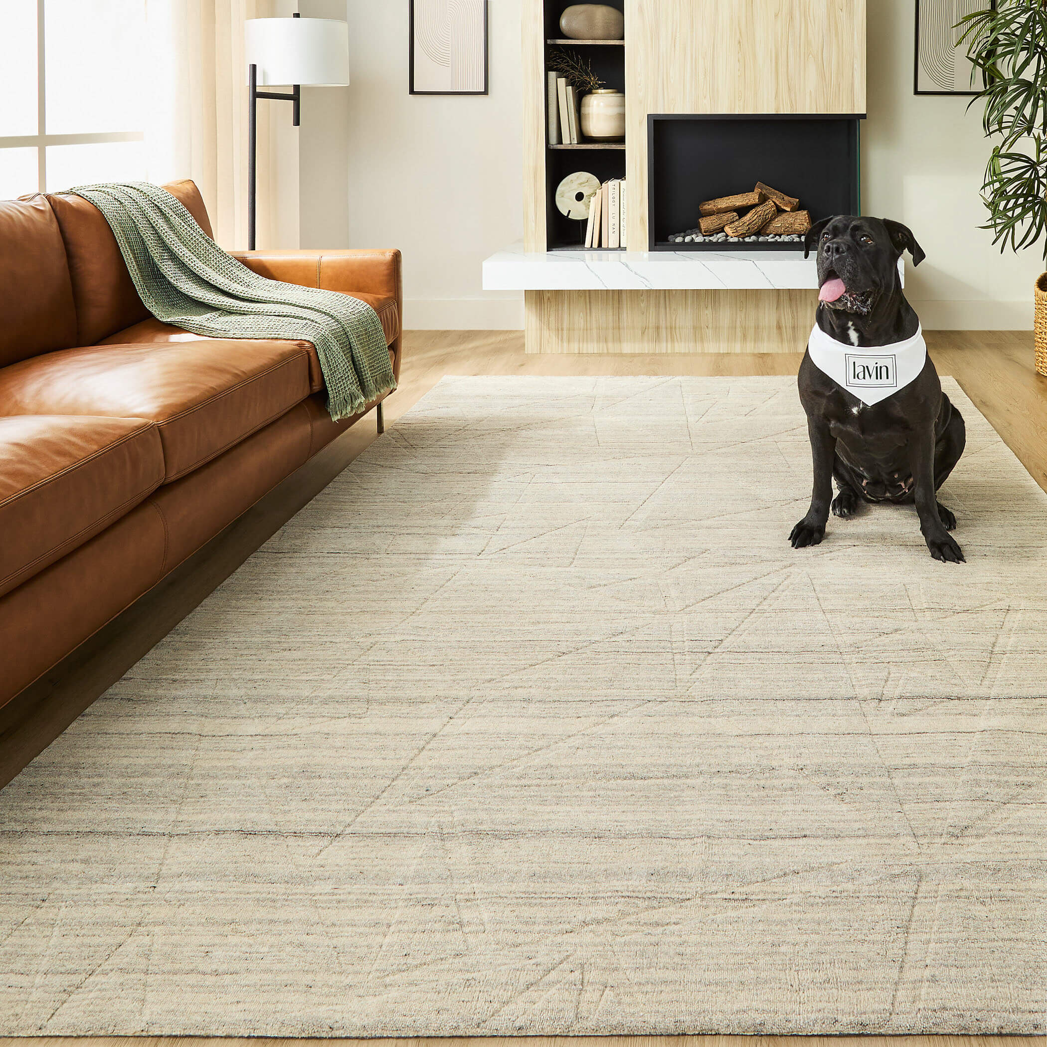 Kirti Grey 2'X 3' Rug | Designer Rugs | By Lavin Rugs