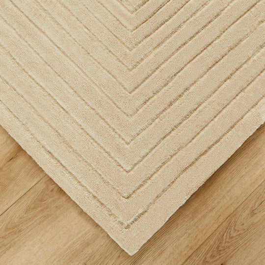 Kirti Ivory Geometric - N6005 - 7&