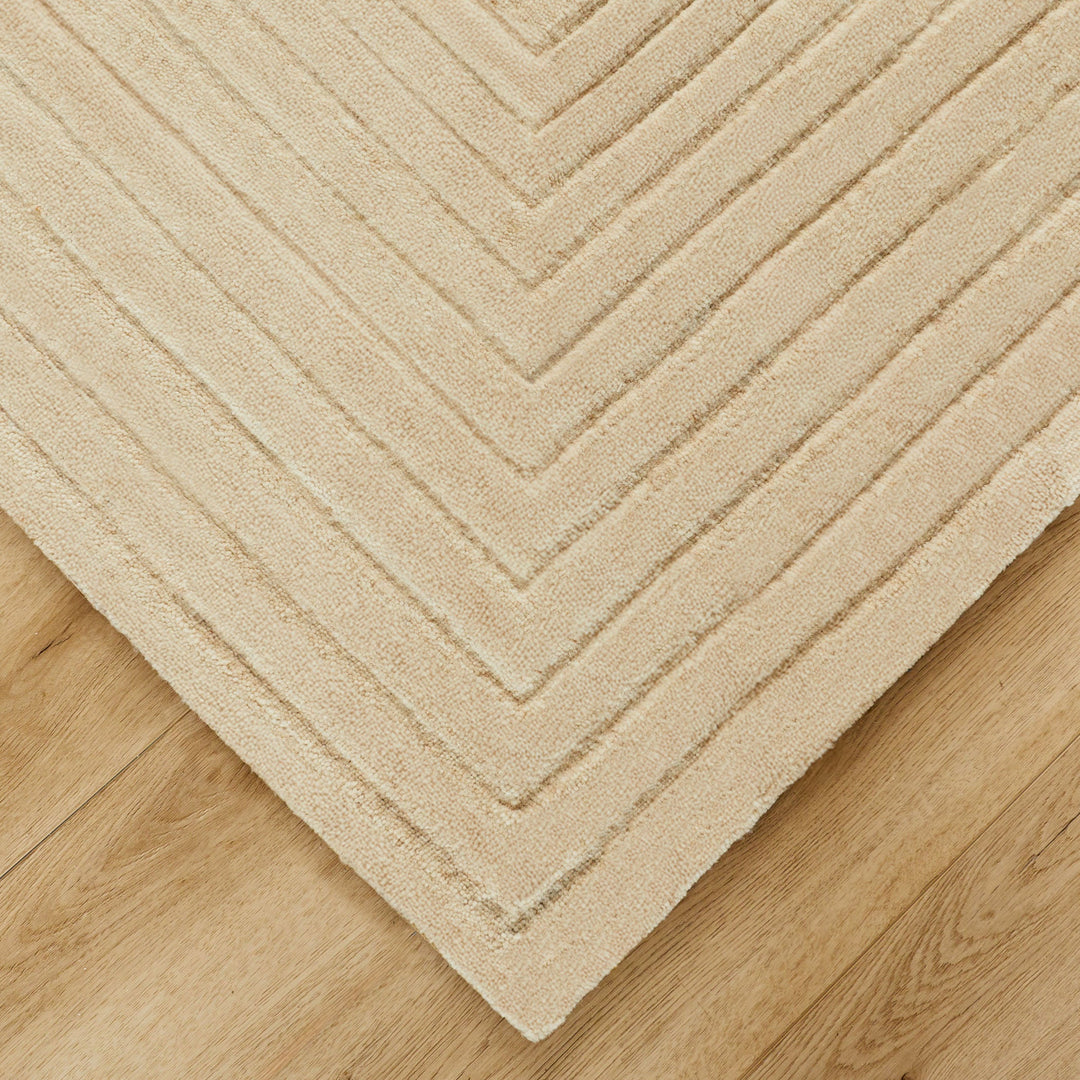 Kirti Ivory Geometric - N6005 - 2&