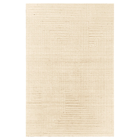Kirti Ivory Geometric - N6005 - 10&