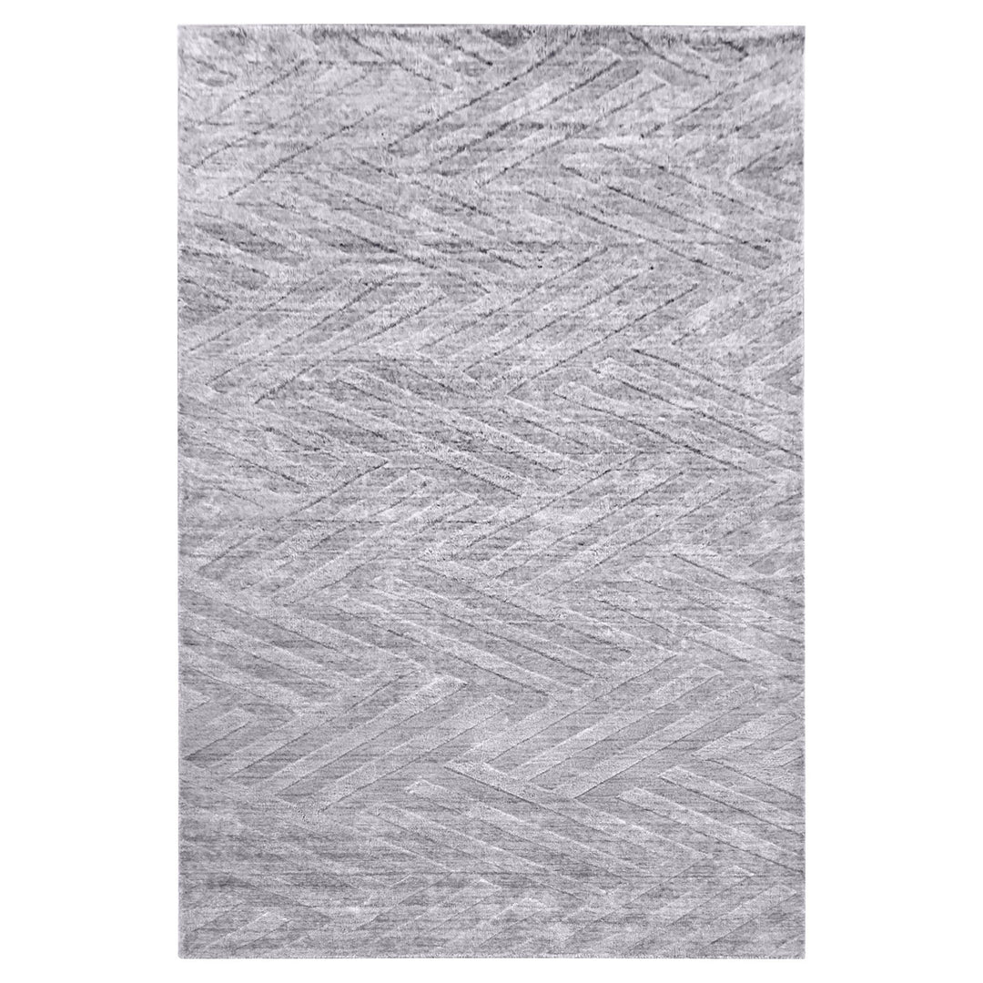 Pari Gray Chevron Herringbone - N6006 - 10' x 13'