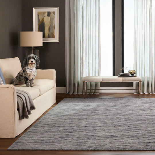 Pari Gray Chevron Herringbone - N6011 - 5&