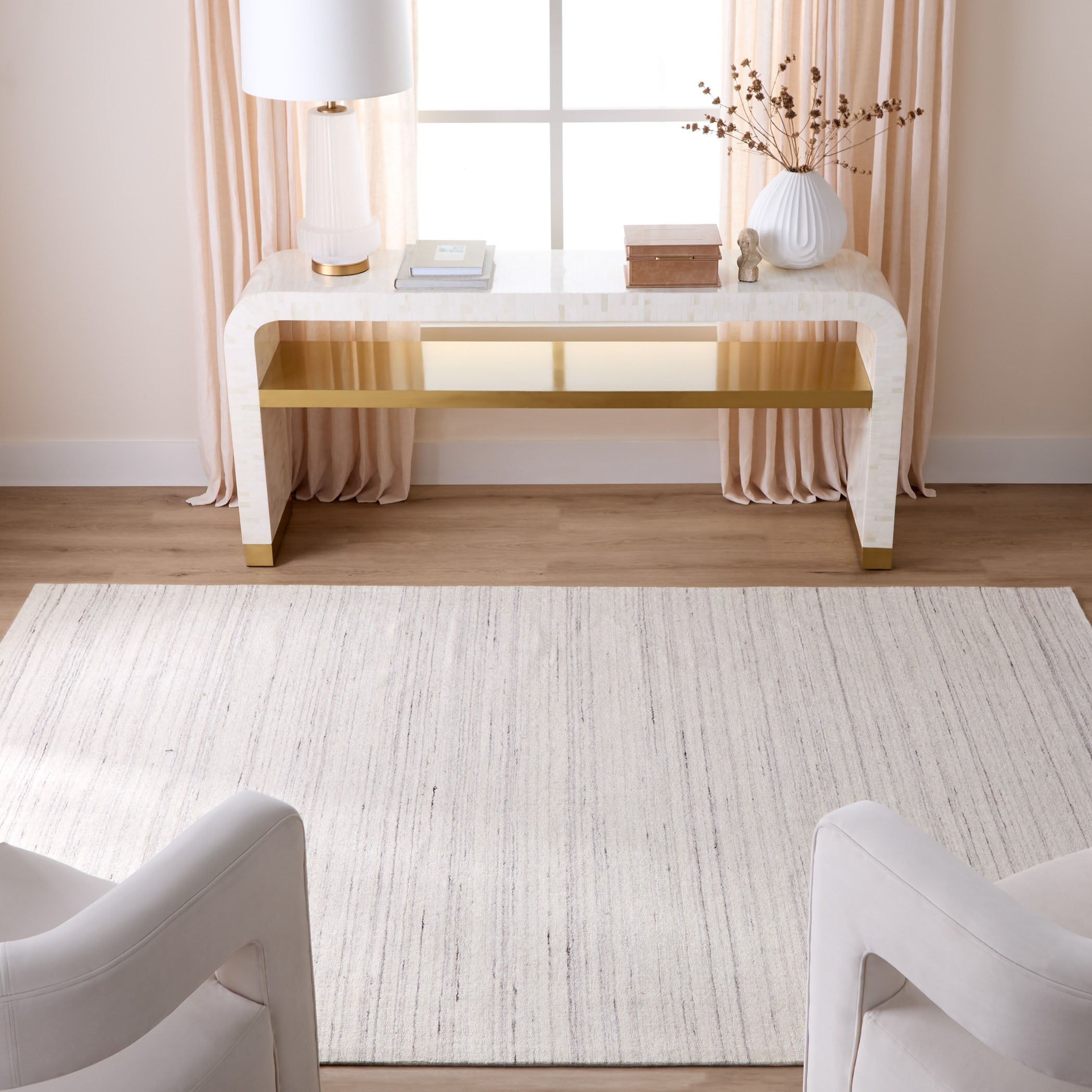 Riya Ivory 2'X 3' Rug | Designer Rugs | By Lavin Rugs