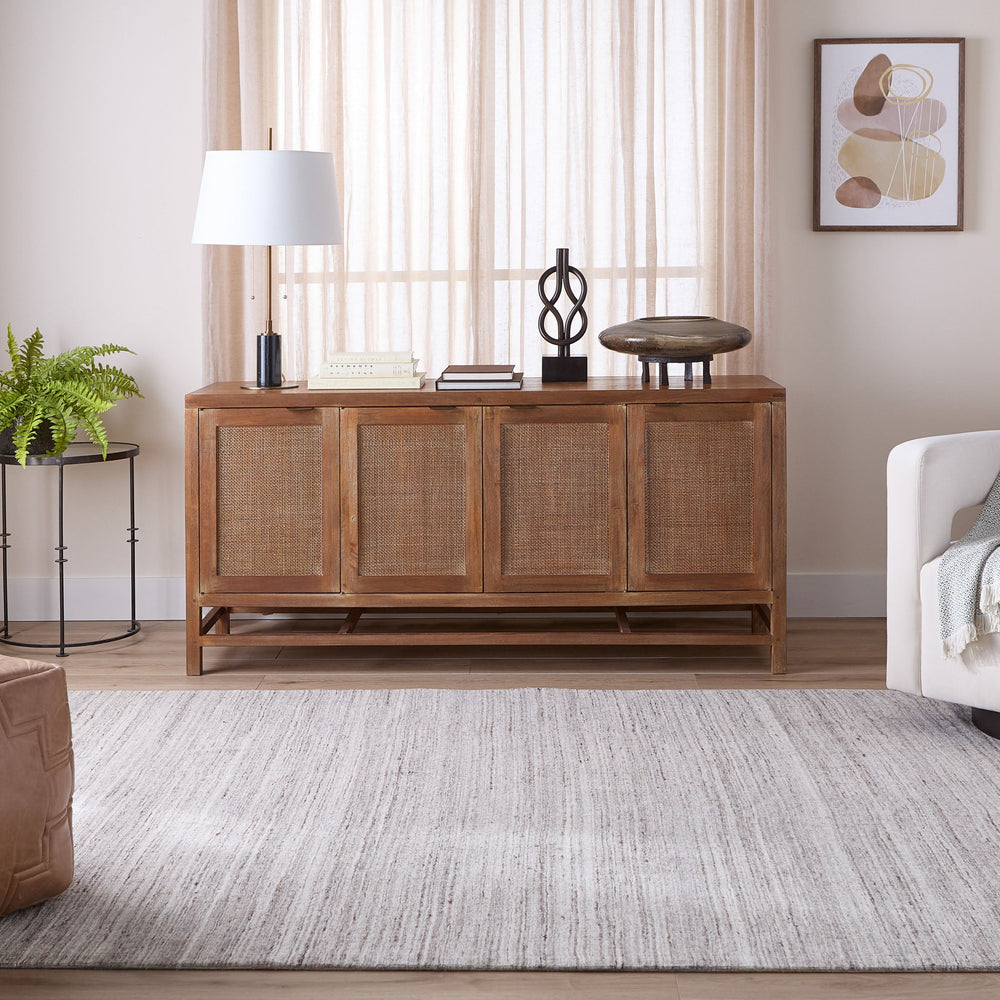 Riya Gray Linear - N6033 - 2' x 3'