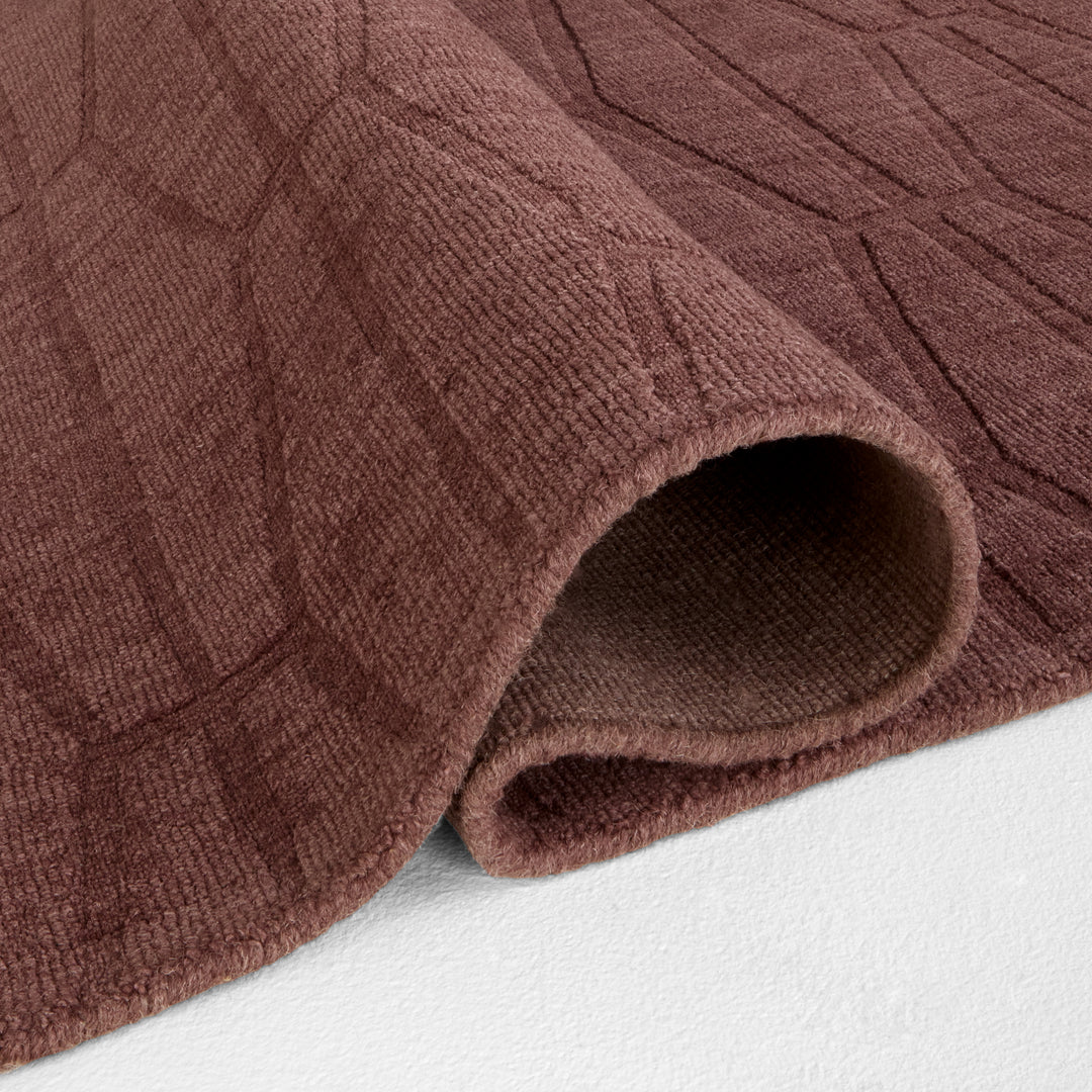 Kota Plum Organic Geometric - N6035 - 5&