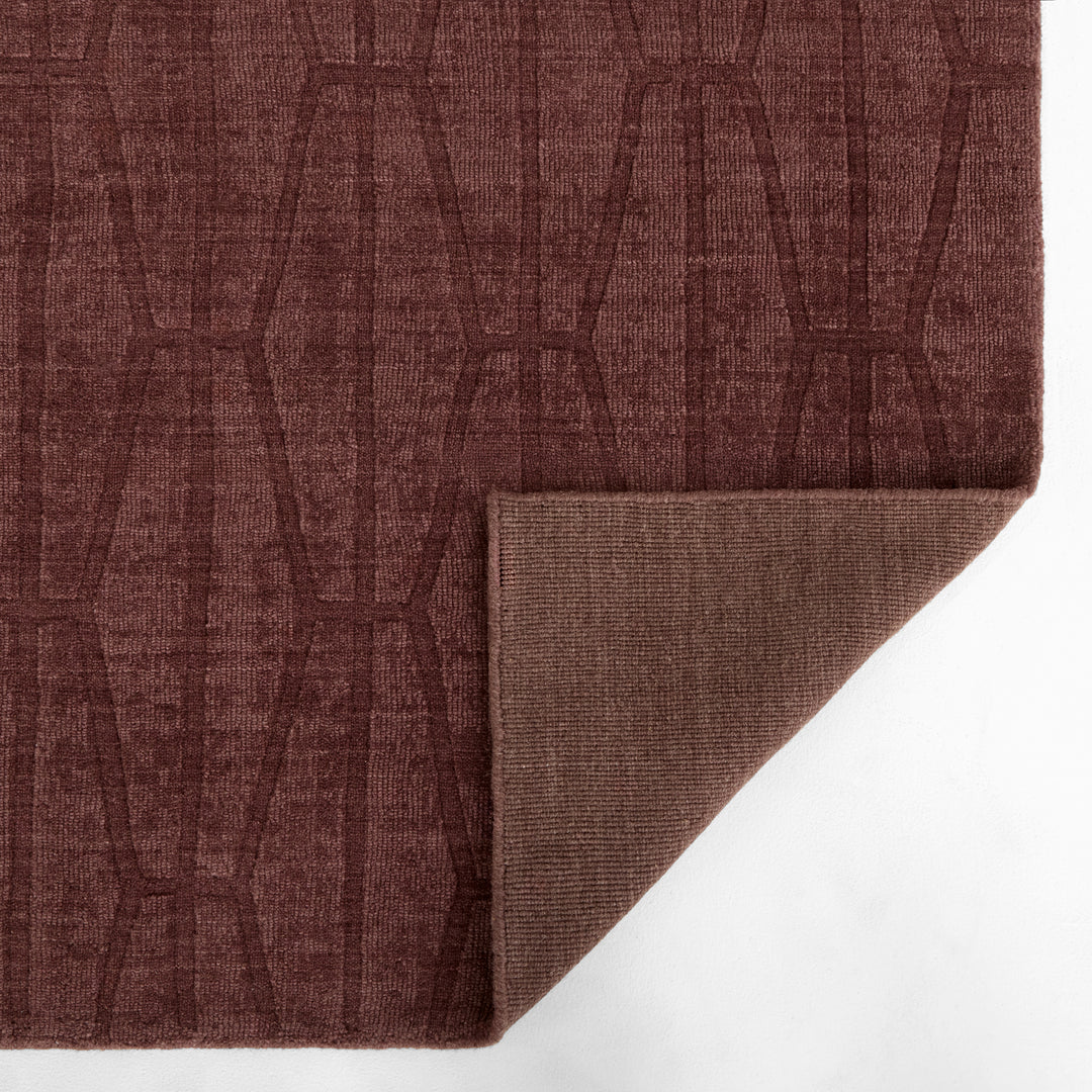 Kota Plum Organic Geometric - N6035 - 5&
