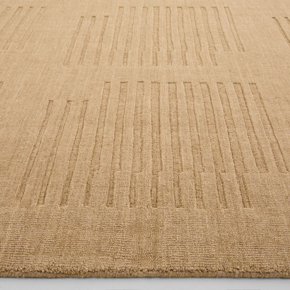 Kota Wheat Linear Geometric - N6036 - 5' x 8'