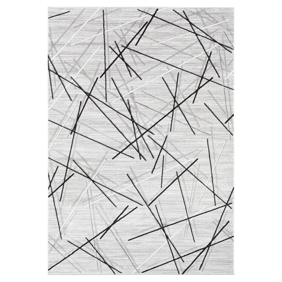 Sesia Gray Linear Geometric - R1001 - 5&
