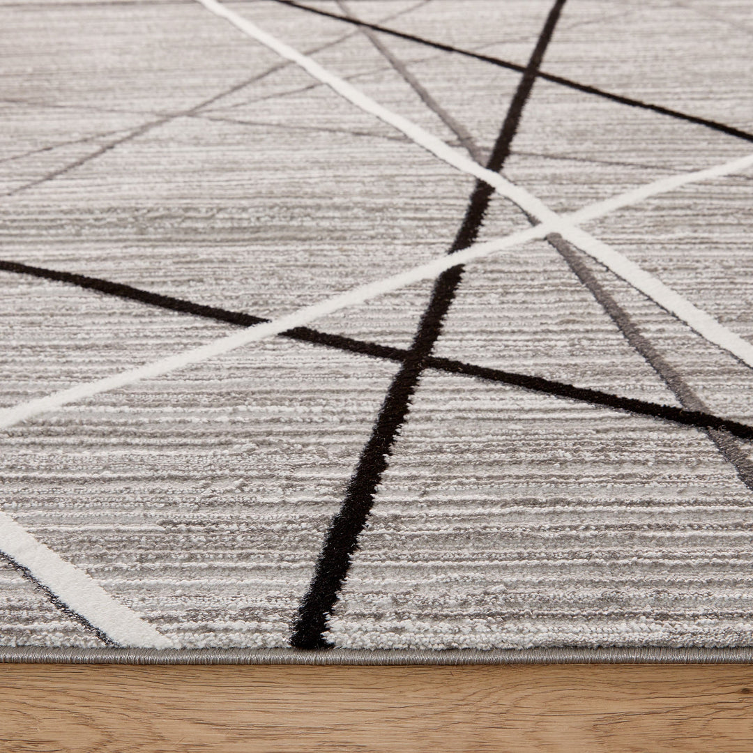 Sesia Gray Linear Geometric - R1002 - 10&