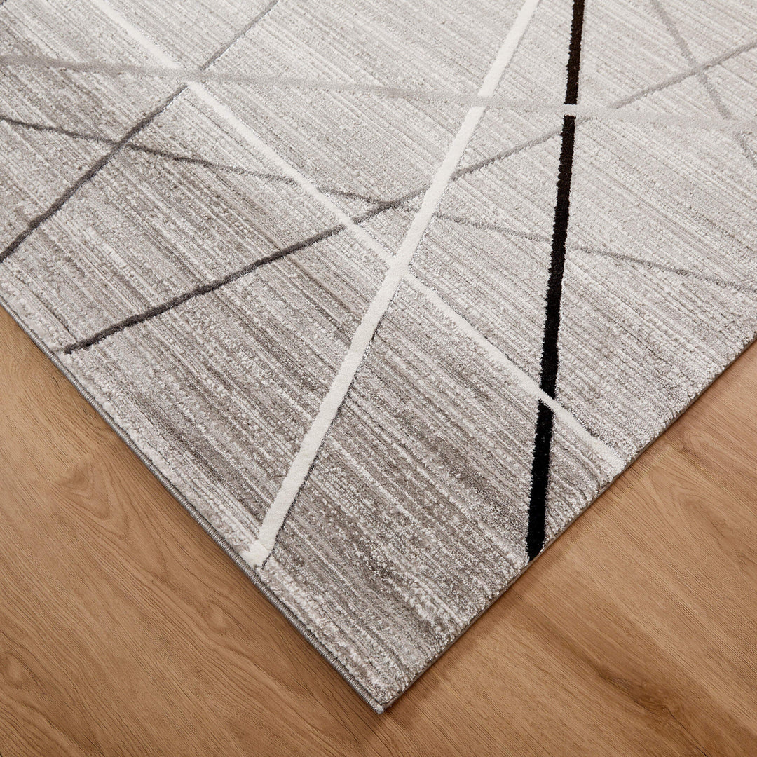 Sesia Gray Linear Geometric - R1002 - 7&