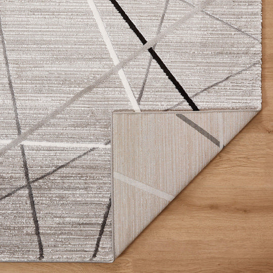 Sesia Gray Linear Geometric - R1002 - 5&