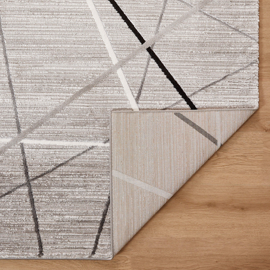 Sesia Gray Linear Geometric - R1002 - 10&