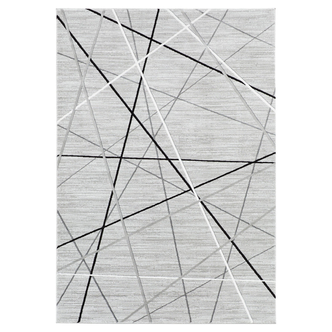 Sesia Gray Linear Geometric - R1002 - 10&