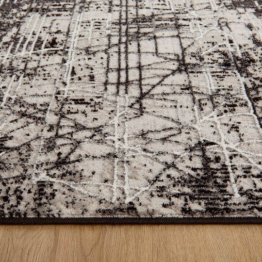 Sesia Black Ivory Linear Geometric - R1004 - 3&