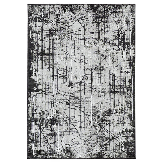 Sesia Black Ivory Linear Geometric - R1004 - 5&