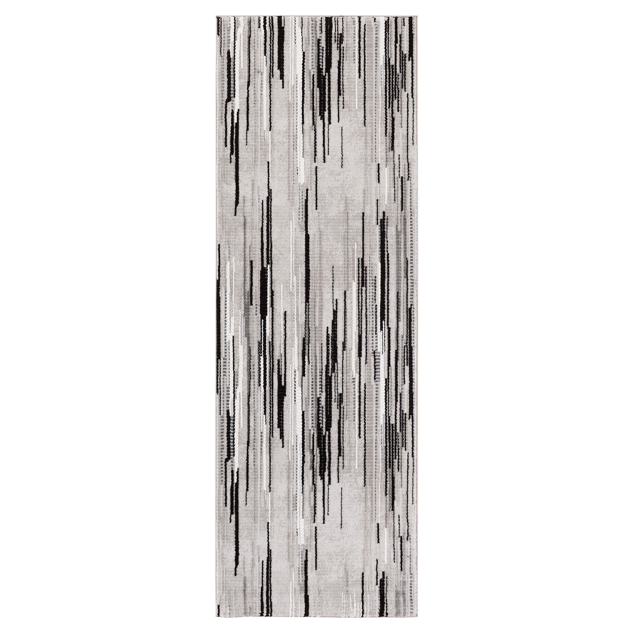 Sesia Grey Black 2'X 3' Rug | Designer Rugs | By Lavin Rugs