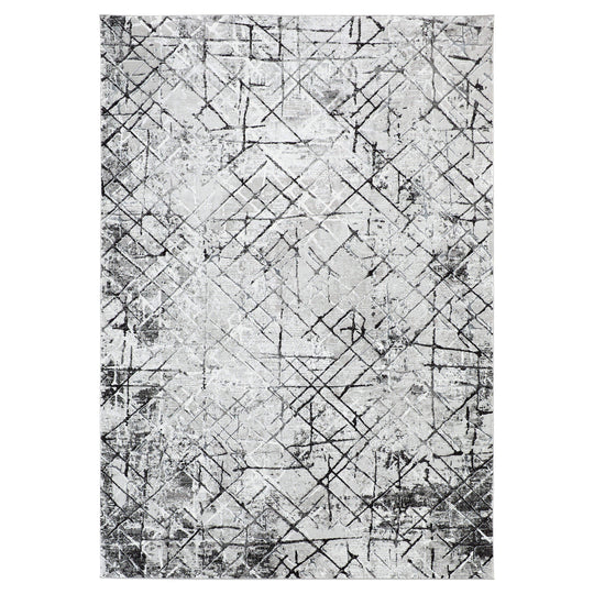 Sesia Black Gray Linear Geometric - R1006 - 7&