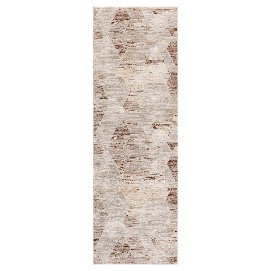 Baltea Brown Geometric - R1007 - 3&