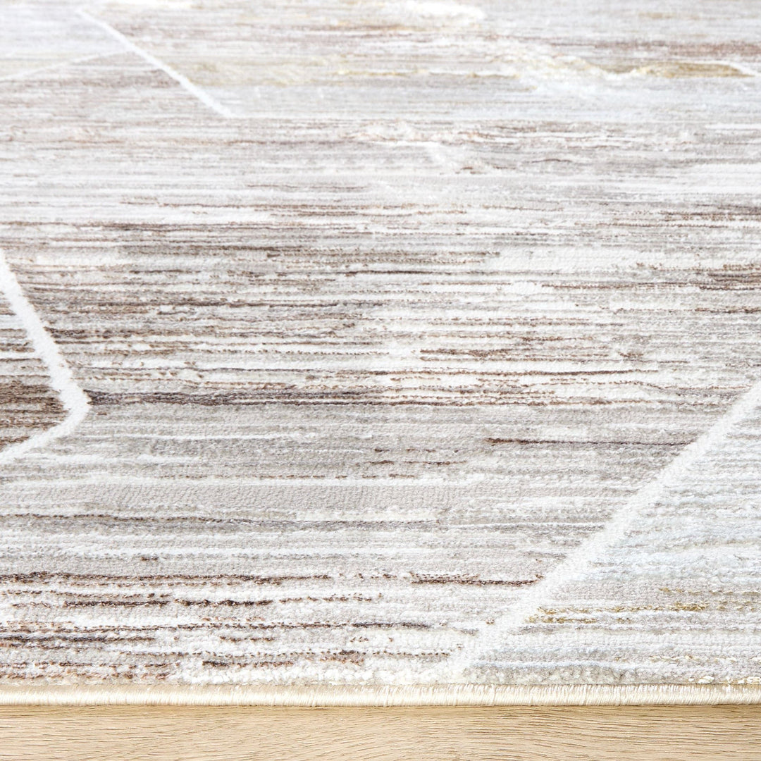 Baltea Brown Geometric - R1007 - 5&