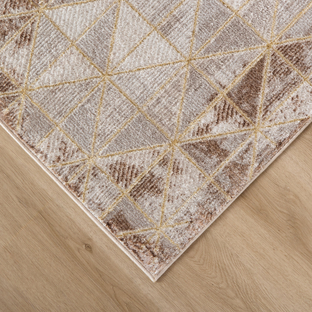 Baltea Brown Geometric - R1008 - 3&