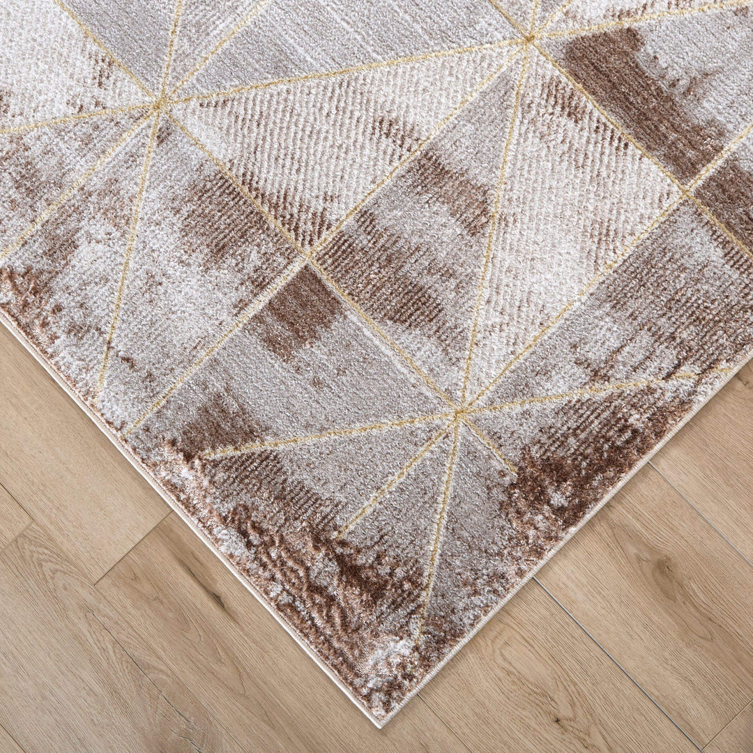 Baltea Brown Geometric - R1008 - 5&
