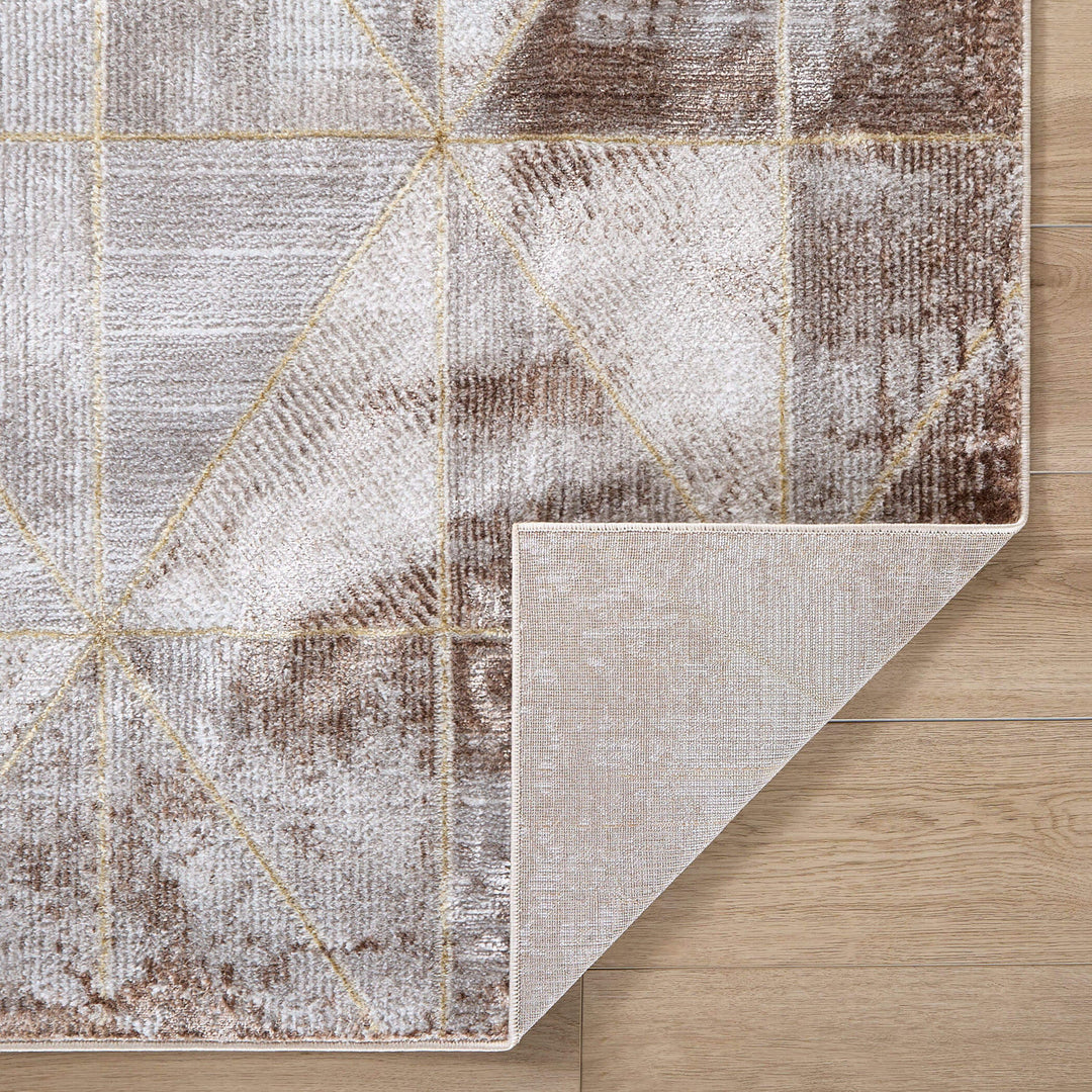 Baltea Brown Geometric - R1008 - 8&