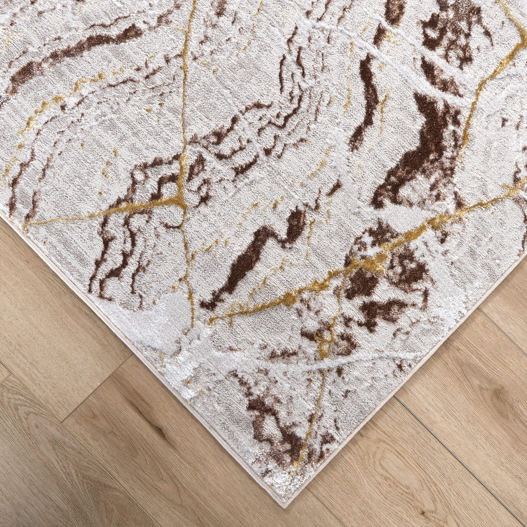 Baltea Brown Marble Striations - R1010 - 7&