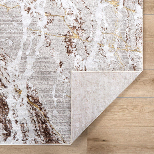 Baltea Brown Marble Striations - R1010 - 7&