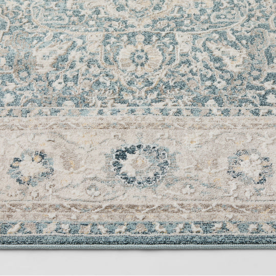Palermo Classic Navy Ornamental Medallion - R1017 - 2&